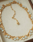 Moonlight Muguet - Vintage Lelietje-van-dalen ketting