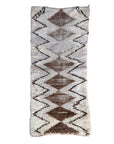 Zuiver wollen Marokkaans Berber-tapijt 72 x 168 cm