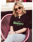 T-shirt Green Haute Couture Club