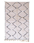 Berber wool rug Beni Ourain 147 x 234 cm