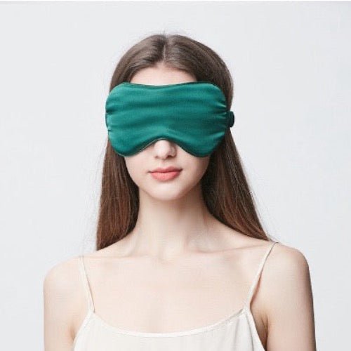 100% zijde ontspanningsslaapmasker-22 mm-effen kleuren-oversize