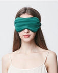 100% zijde ontspanningsslaapmasker-22 mm-effen kleuren-oversize