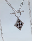 Moderne galerij - Vintage stijl geruite ketting