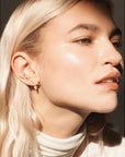 Moderne Vintage Sparkling line Ear Cuff-uit één stuk