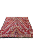 Marokkaans Berber-tapijt van vintage wol 175 x 180 cm