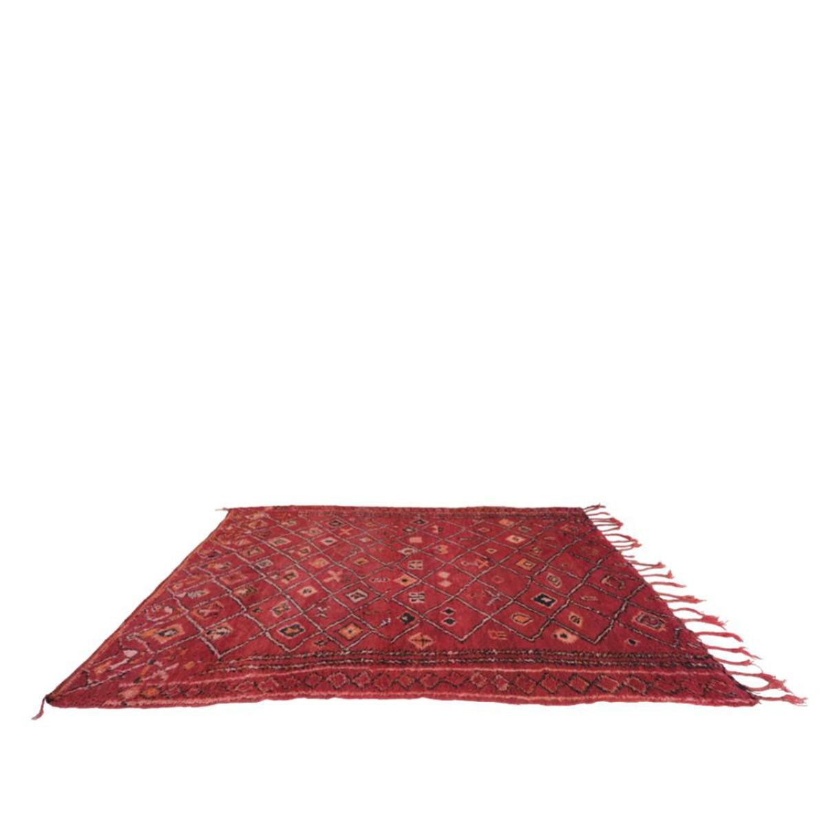 Zuiver wollen Marokkaans Berber-tapijt 197 x 313 cm