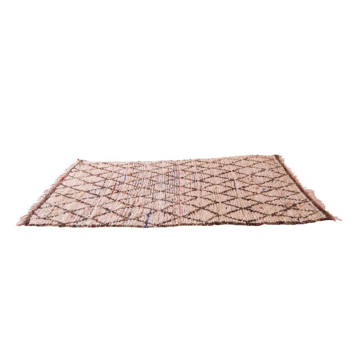 Zuiver wollen Marokkaans Berber-tapijt 103 x 230 cm