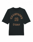 Crewneck Limited Oversized T-shirt Champagne Epernay Leopard