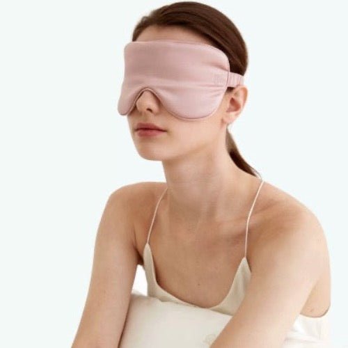 100% zijde ontspanningsslaapmasker-22 mm-effen kleuren-oversize