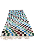 Zuiver wollen Marokkaans Berber-tapijt 76 x 182 cm