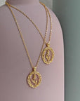 Moderne Vintage Tulpenketting - Goud vermeil