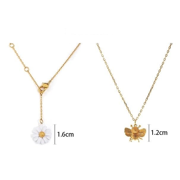 Daisy Flower met Bee Charmeketting