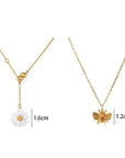 Daisy Flower met Bee Charmeketting